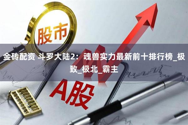 金砖配资 斗罗大陆2：魂兽实力最新前十排行榜_极致_极北_霸主
